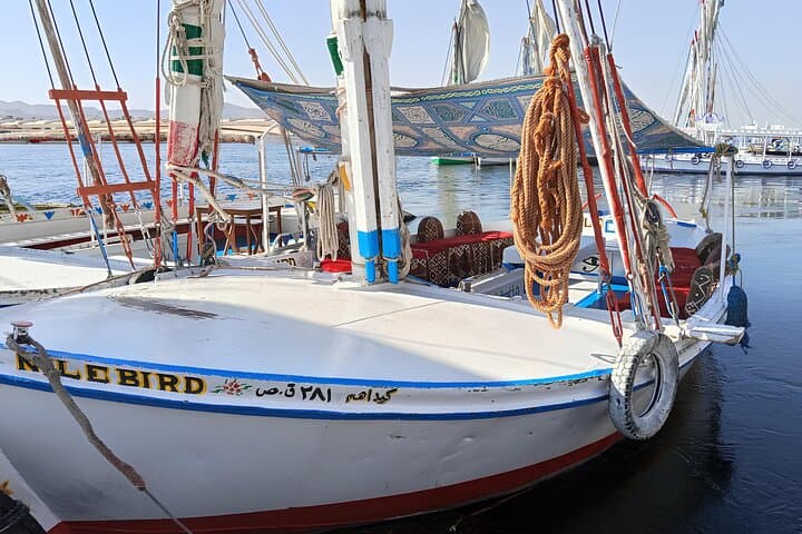 Sunset Felucca and Karnak Sound & Light: Private Luxor Evening photo 2