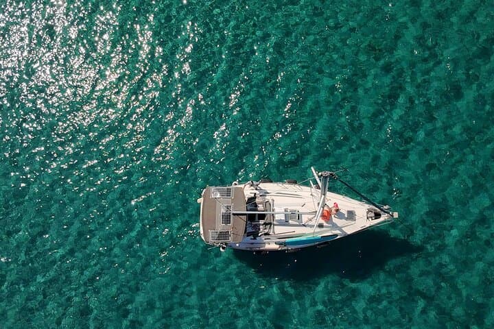 Half-Day Sailing from Neos Marmaras: Hidden Coves & West Sithonia Islands