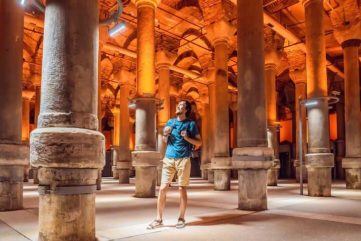 Skip-the-Line Basilica Cistern Tickets — Explore Istanbul’s Subterranean Water Palace