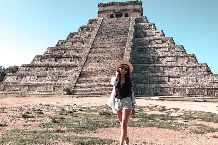 Mérida to Chichén Itzá: Maya Train, Izamal & Ik Kil Cenote Day Tour photo 4