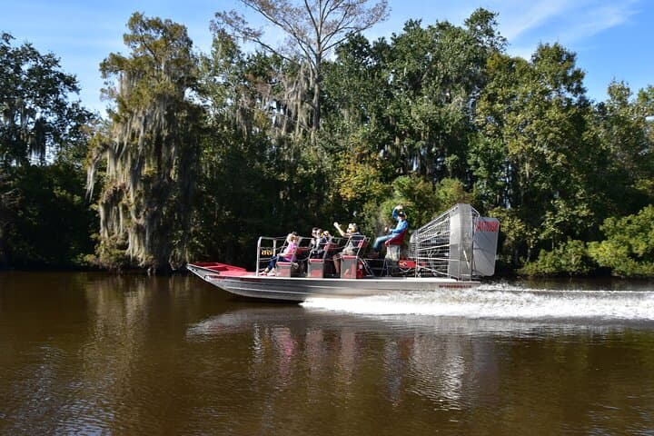 Private New Orleans Airboat Adventure in the Jean Lafitte Bayou photo 2