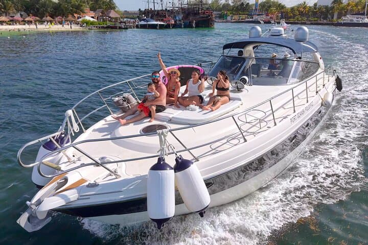 Private DIVA 60ft Yacht Charter: Cruise Cancun’s Turquoise Coastline photo 3