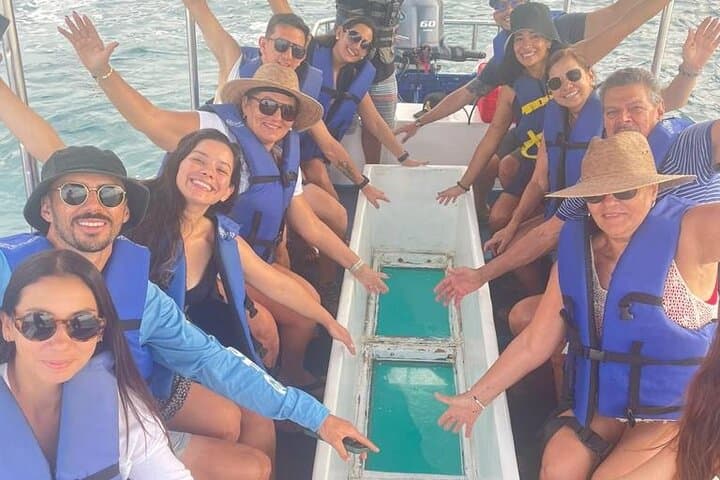 Cabo Whale Watching: Arch & Beach Cruise with Glass-Bottom Boat photo 2