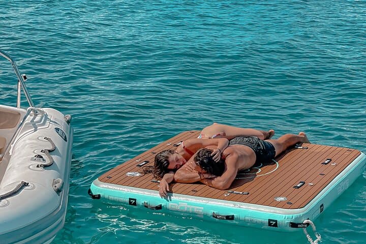 St. Thomas Inflatable Dock Rental — 7x7 Floating Platform with Delivery photo 2