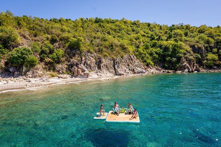 St. Thomas Inflatable Dock Rental — 7x7 Floating Platform with Delivery photo 4