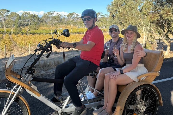 eTukTuk Adventure from Shirvington Wines — McLaren Vale Shiraz Trail Self-Drive