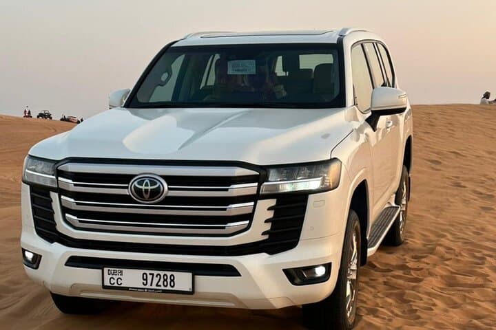 Evening Desert Safari in Dubai: Dune Bashing, BBQ & Bedouin Camp