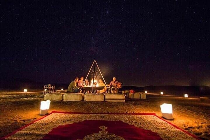 Private Zagora Overnight Desert Camp & Camel Ride from Marrakesh