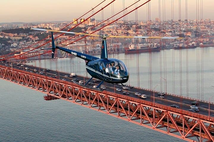Lisbon Helicopter Tour — Panoramic Flight Over Belém, 25 de Abril & the Tagus