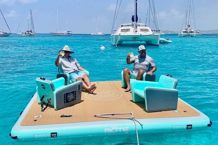 Rent a 10x10 Inflatable Dock in St. Thomas — Multi-Day Floating Platform with Delivery