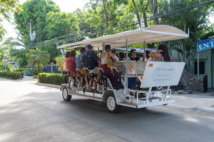Tamarindo Costa Crawl: Pedal-Pub Bar Hop, Sunset Drinks & Beach Vibes photo 2