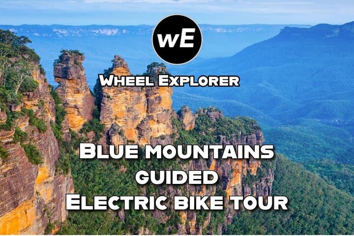Blue Mountains electric mountain bike tour — Katoomba to Glenbrook via Oaks Fire Trail