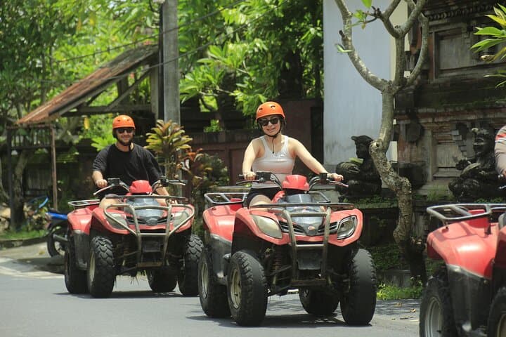Ubud ATV Adventure: ATV Ride, Monkey Forest, Tegalalang & Tirta Empul Day Tour photo 2