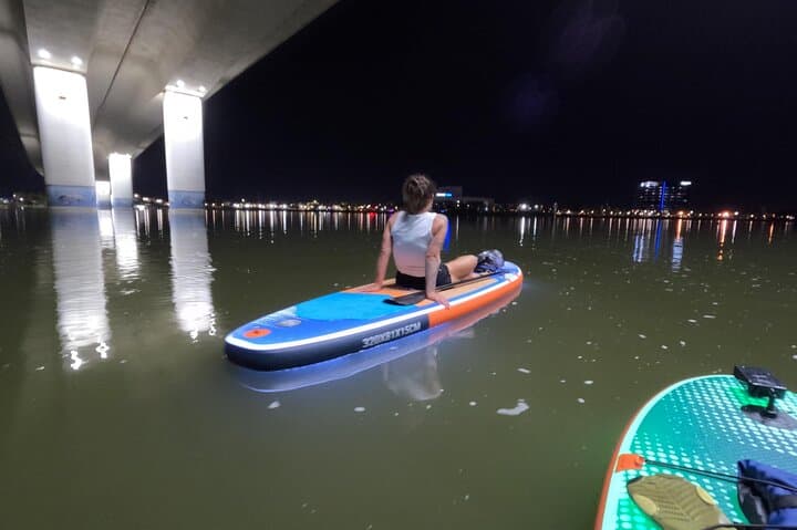 Nighttime iSUP Glow Paddleboard Adventure on Daytona's Halifax River photo 3