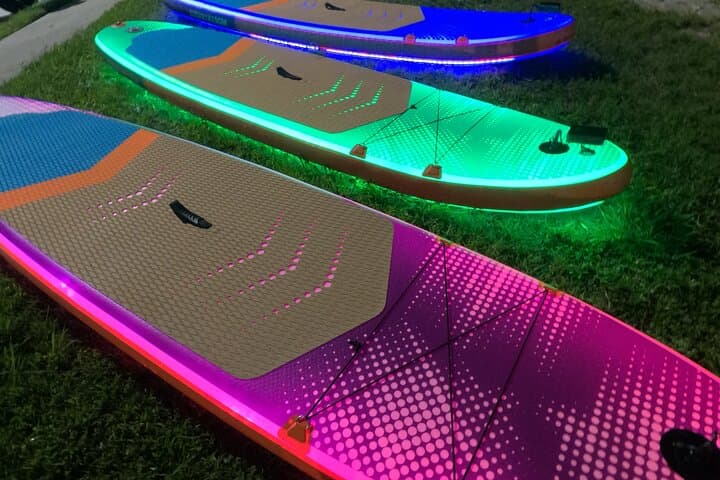 Nighttime iSUP Glow Paddleboard Adventure on Daytona's Halifax River photo 4