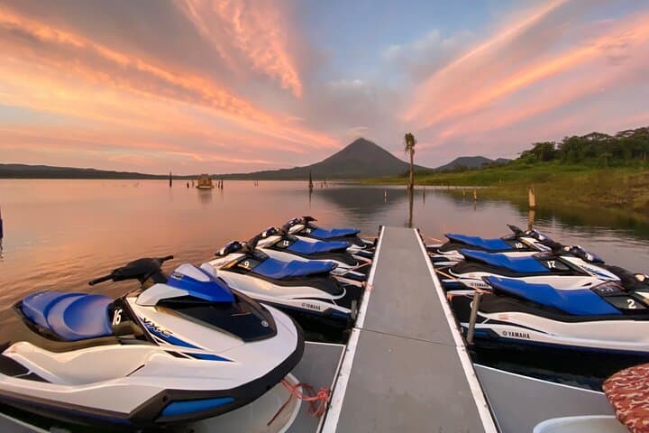 Jet Ski Lake Arenal: Guided Wave Runner Tour Beneath Arenal Volcano photo 3