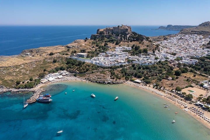 Rhodes High-Speed Boat to Lindos: Fast Ferry, Swim Stop & Village Time photo 2