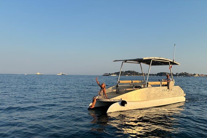 Private Solar-Powered Sunset Cruise from Beaulieu — Nice & Monaco Coast photo 3