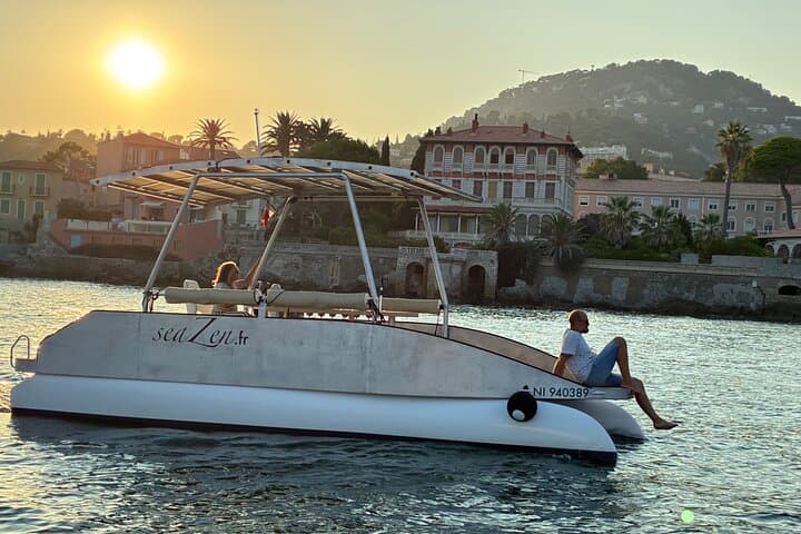 Private Solar-Powered Sunset Cruise from Beaulieu — Nice & Monaco Coast photo 2