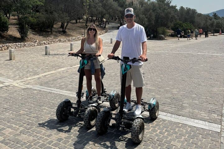 Cruise Ancient Athens on an Electric ATV Scooter — Plaka, Acropolis & Agora photo 2