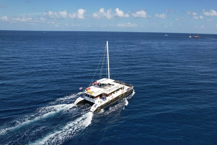 Phuket Island-Hopping Catamaran: Racha & Coral Islands with Foam Party photo 1