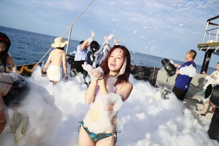 Phuket Island-Hopping Catamaran: Racha & Coral Islands with Foam Party photo 2
