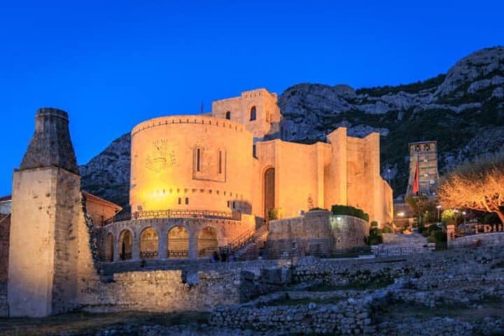 Kruja by Night: Evening Castle & Bazaar Tour from Durres or Golem