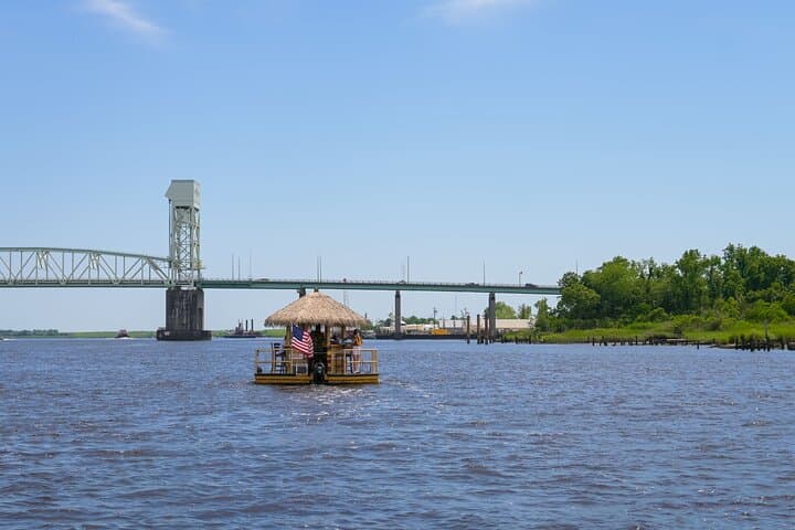 Cape Fear River Cruise – 90-Min Downtown Wilmington Tiki Boat Experience
