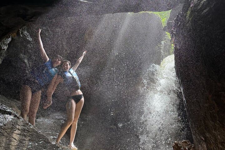 Charco Azul Hiking: Canyons, Cliff Jumps & Mar Chiquita Lagoon in Vega Baja