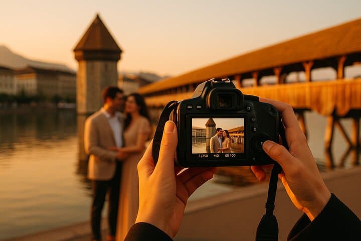 Lucerne Old Town Photoshoot: Private Guided Photo Tour & Historic Walk photo 1