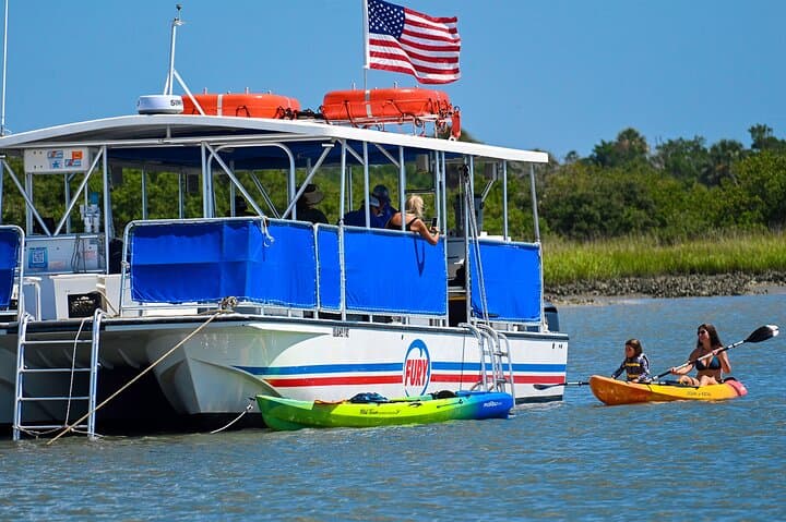 St. Augustine Wildlife Boat Cruise and Guided Kayak Eco Tour
