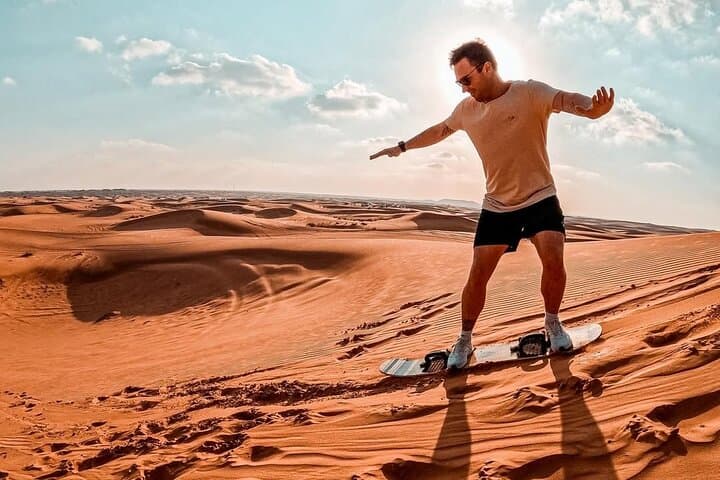 Private Dubai Red Dunes Safari with Dune Bashing, Sandboarding & ATV