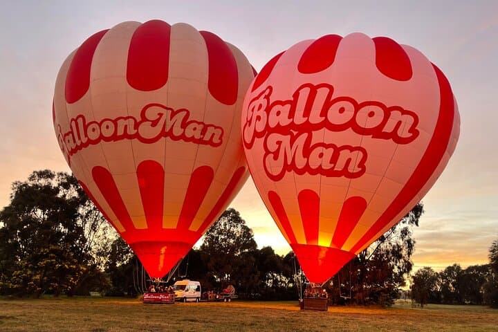 Sunrise Balloon Flight Over Melbourne with 5-Star Champagne Breakfast photo 2