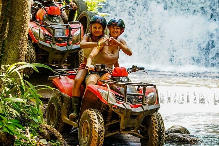 Ubud ATV Adventure: Gorilla Cave Ride & Lunch at Cretya Sunset