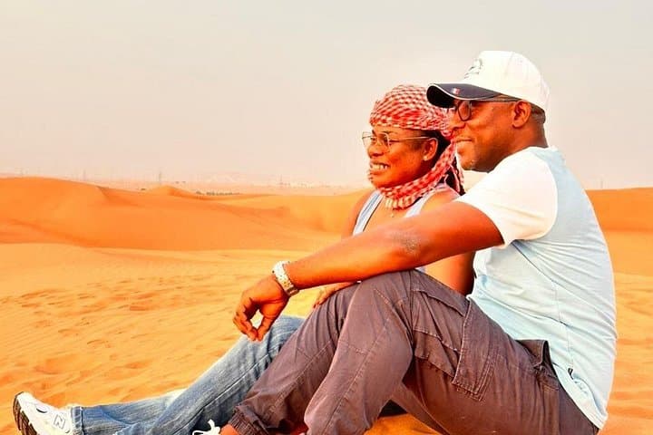 Dubai Desert Safari by Private Jeep: Dune Bashing, Camp Shows, and Camel Rides photo 2