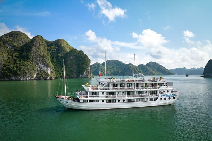 Hera Boutique Cruise 3D2N: Ha Long Bay Luxury Cruise from Hanoi photo 1