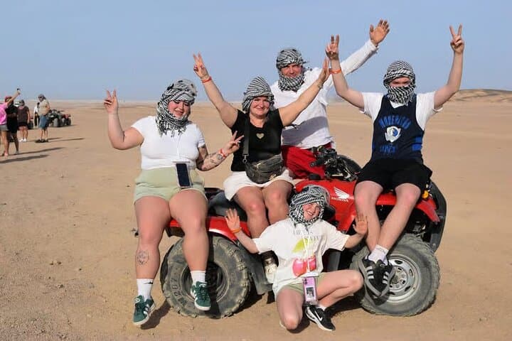Hurghada Desert Quad & Bedouin Village: 3-Hour ATV and Camel Ride photo 3