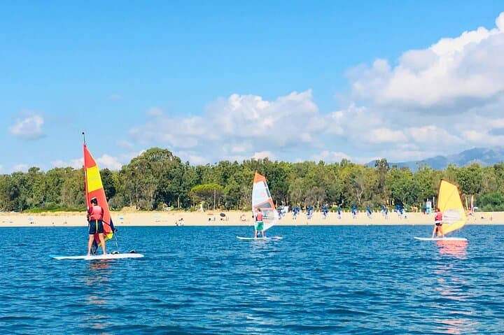 Planargia Beach Windsurfing for Beginners — Bari Sardo Basic Course