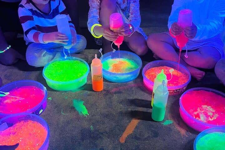 Ultimate UV Paint Party in Maleny — Family Glow Experience for Toddlers & Kids photo 6