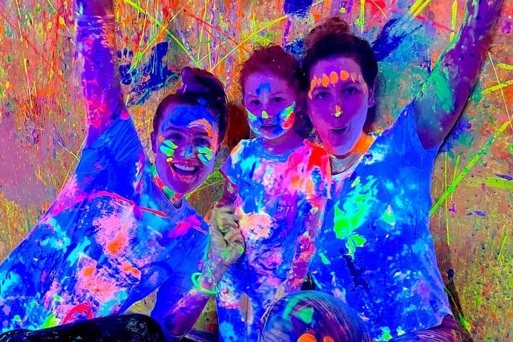Ultimate UV Paint Party in Maleny — Family Glow Experience for Toddlers & Kids