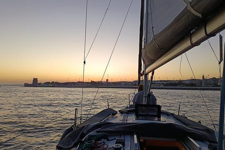Sunset Sailing on Lisbon's Tagus: A 2-Hour Evening Cruise Past Belém and 25 de Abril Bridge photo 1