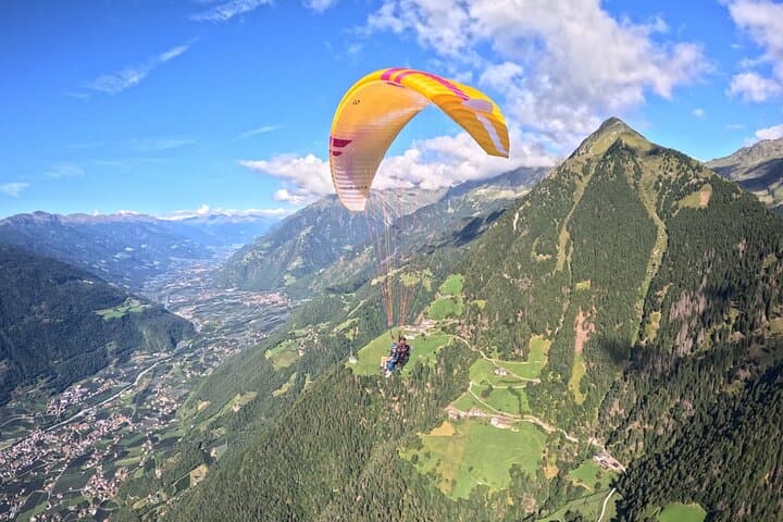 Tandem Paragliding Over Dorf Tirol: Soar Above Merano's Alps photo 5
