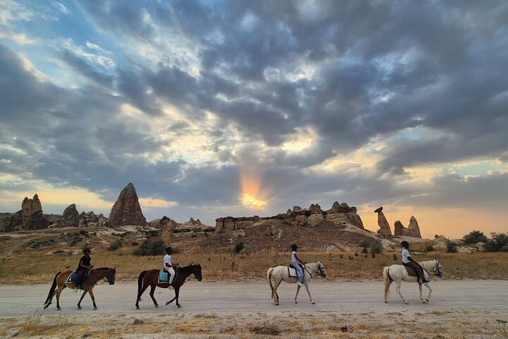 One-Hour Horseback Ride Through Ak (White) and Killik Valleys, Cappadocia photo 2