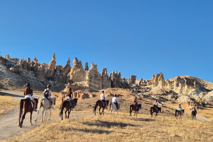 One-Hour Horseback Ride Through Ak (White) and Killik Valleys, Cappadocia photo 3