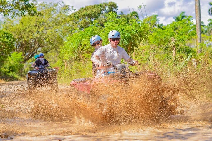 Punta Cana ATV & Buggy Beach Safari with Taino Cave Swim photo 3