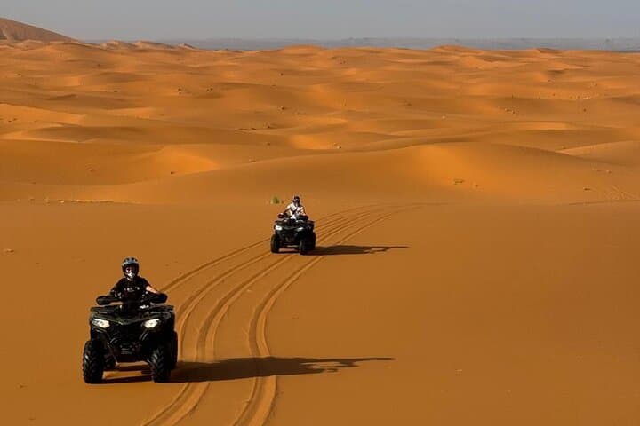 One-Hour Merzouga Quad Bike Ride Across Erg Chebbi Dunes photo 6