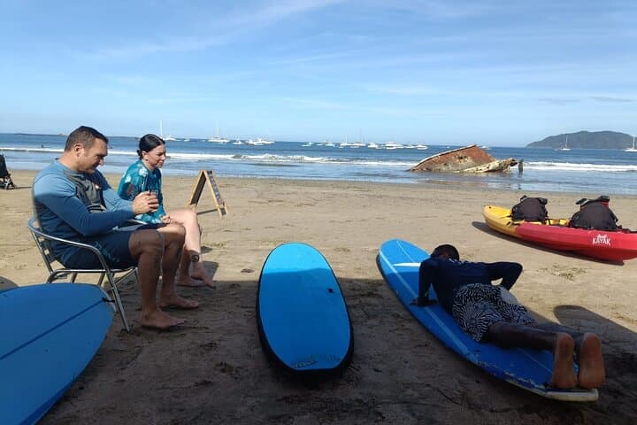 Stand Up in Tamarindo: Two-Hour Surf Lessons with Ezequiel
