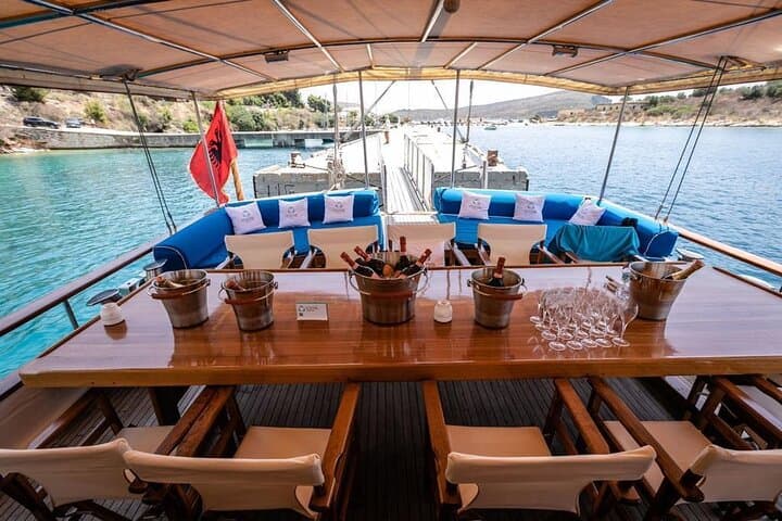 Saranda Daily Yacht Tour: Kakome, Krorez & Qefali Boat Trip from Sarandë photo 4