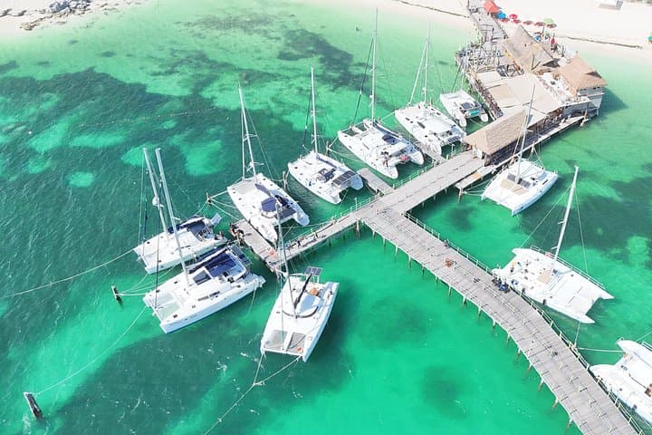 Full-Day Isla Mujeres Catamaran: Snorkel, Beach Club & Sunset from Cancun photo 3