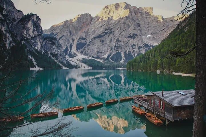 Dolomites Day Tour to Lago di Braies and Tre Cime — Private Car, Guide & Mountain Lunch